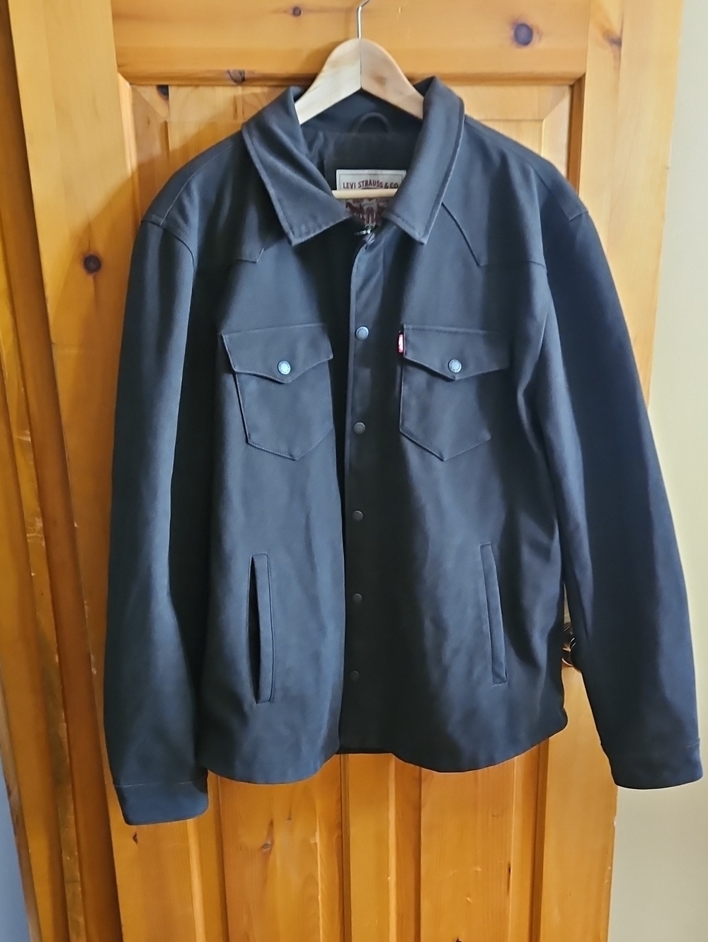 Levi's Men's Brown Faux Suade shirt Jacket